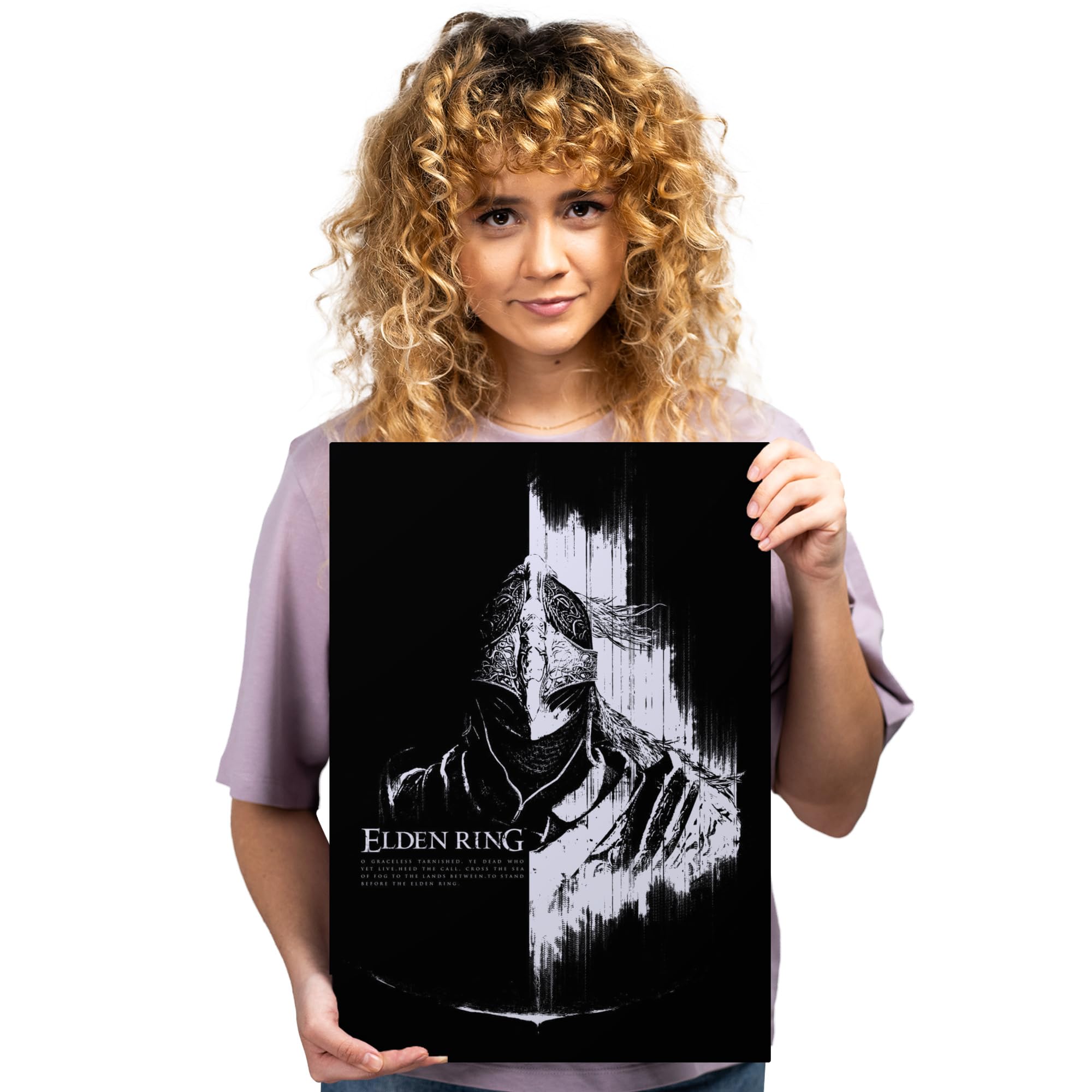 Amazon.com: Displate Elden Ring Metal Poster - Magnetic Mounting